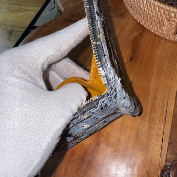 Louis Vuitton Monogram Denim Mini Zippy Wallet - Picture 14 of 15